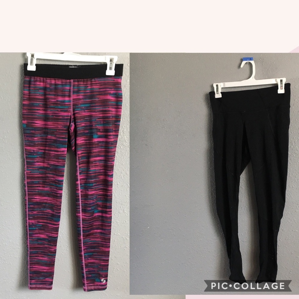 workout leggings bundle size small